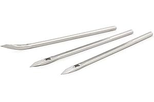 Speedy Stitcher Silver Stainless Steel Sewing Needles