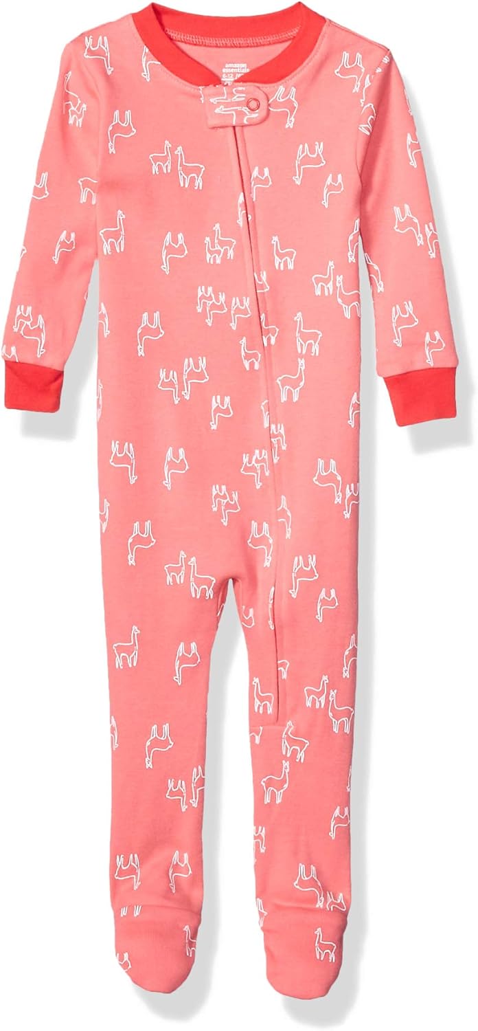 Amazon Essentials Kid's Baby and Toddler ZipFront Footed Sleeper