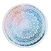 Thick Terry Round Beach Towels, Round Beach Blanket, Round Beach Mat Yoga Mat with Tassel (Blue Mandala)