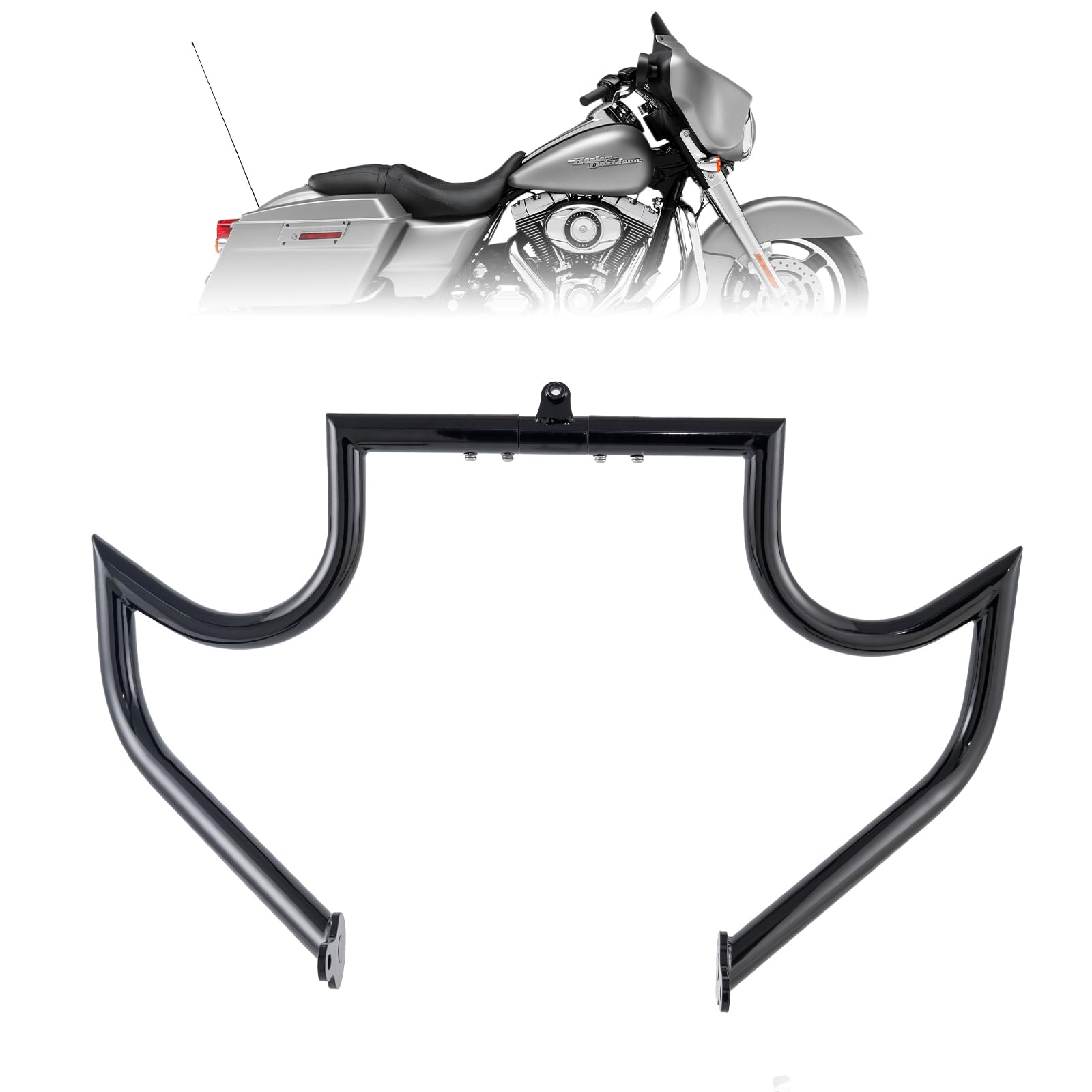 Kinglemc Crash Bar Engine Guard Highway Bar for