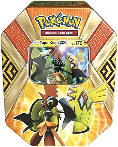 Pokemon TCG Island Guardians Tapu Koko GX Tin
