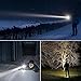 Zglon Ultra Bright Rechargeable LED Tactical Flashlights 1000 Lumens Zoomable with 7 Modes,USB Charging Cable, Waterproof Torch with 18650 Battery and Lanyard - Best Tools for Hiking, Fishing and Cam