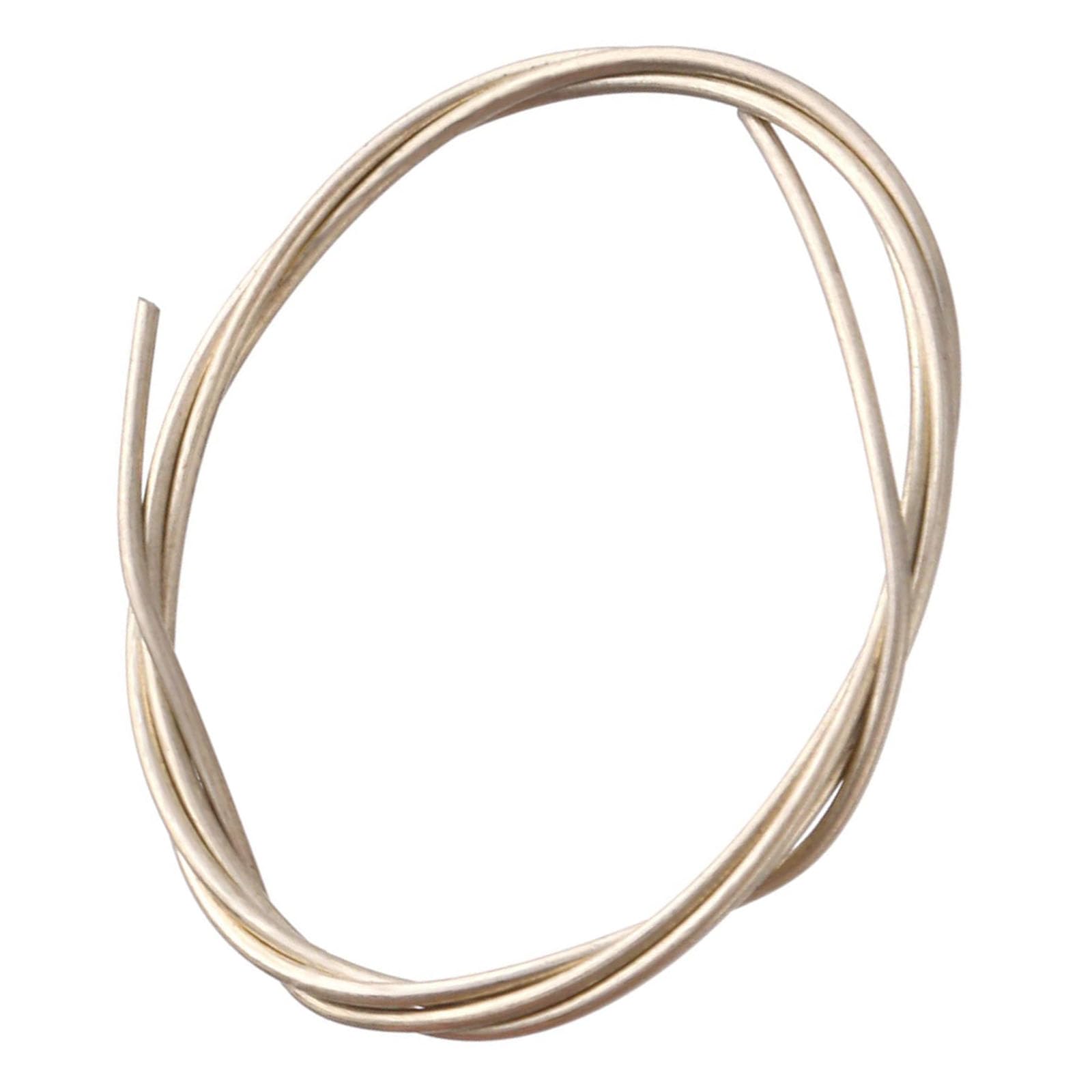 50cm Easy Silver Solder Wire - 2 Grams, Medium Density for Easy Silver Solder for Jewellery Making, Suitable for Jewelry Components Repair and DIY (0.7mm)