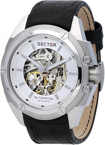 Sector No Limits Reloj Analógico para Hombre de Automático con Correa en Cuero R3221581001