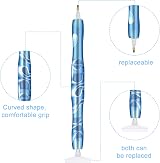 Dacitiery 26PCS Resin Diamond Art Pens 5D DIY Drill Pen Kit with Boxes view 3