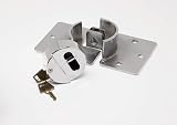 Maypole Heavy Duty Security Lock Chrome Hasp for Vans Sheds Garages 2kg view 4
