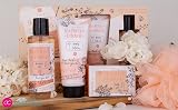 Accentra Poetry Flowers Bath Gift Set Women 4-Piece Rose Honeysuckle Body Care view 8
