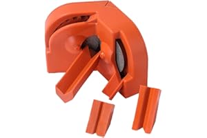 LHATRANCE Portable Electric Drill Grinder & Tool Sharpener: Unleash DIY Creativity for Families with Power for 2-16mm Drills, Bits, Chainsaws - Bond in Home Workshops (8300 r/min) (Orange)