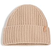 Vince Women's Boiled Cashmere Chunky Cardigan Knit Beanie