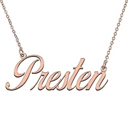 GR35Z9 Customized Unique Nameplate Jewelry My Name