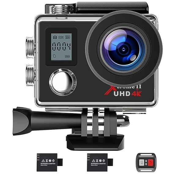 Campark Action Camera 4K 16MP WiFi Underwater 30M