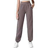 G4Free Flurrylux Cotton Fleece Lined Joggers for Women High Waist Sweatpants Winter Pants Warm Casual Lounge Workout