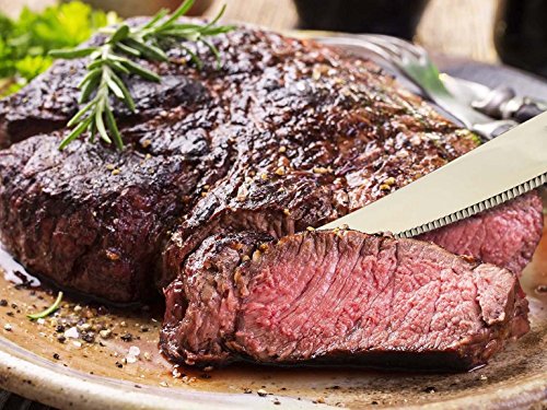 Steak Knife Set, Onlycooker Heavy Duty Knives Stainless Steel 6 Piece 9-inch Table Flatware Silverware Dishwasher Safe Use for Home Kitchen or Restaurant (Gold) - Thumbnail 6