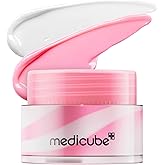 medicube PDRN lip sleeping mask glow balm | Salmon PDRN, Collagen, Shea Butter for Softer Lips, Long-lasting Moisture, Overnight and daily lip care, Korean Skincare 0.35 oz.