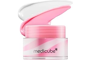 medicube PDRN lip sleeping mask glow balm | Salmon PDRN, Collagen, Shea Butter for Softer Lips, Long-lasting Moisture, Overnight and daily lip care, Korean Skincare 0.35 oz.
