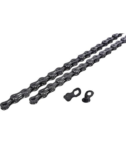 ZRACE 11-Speed Bike Chain - 120 Links For MTB Or Road Bike (Silver, Black, Neon)