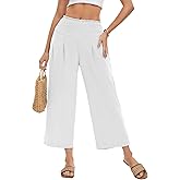 TLJIANG Womens Pants Wide Leg High Waisted Palazzo Pants Wide Leg Long Lounge Pant Trousers with Pocket