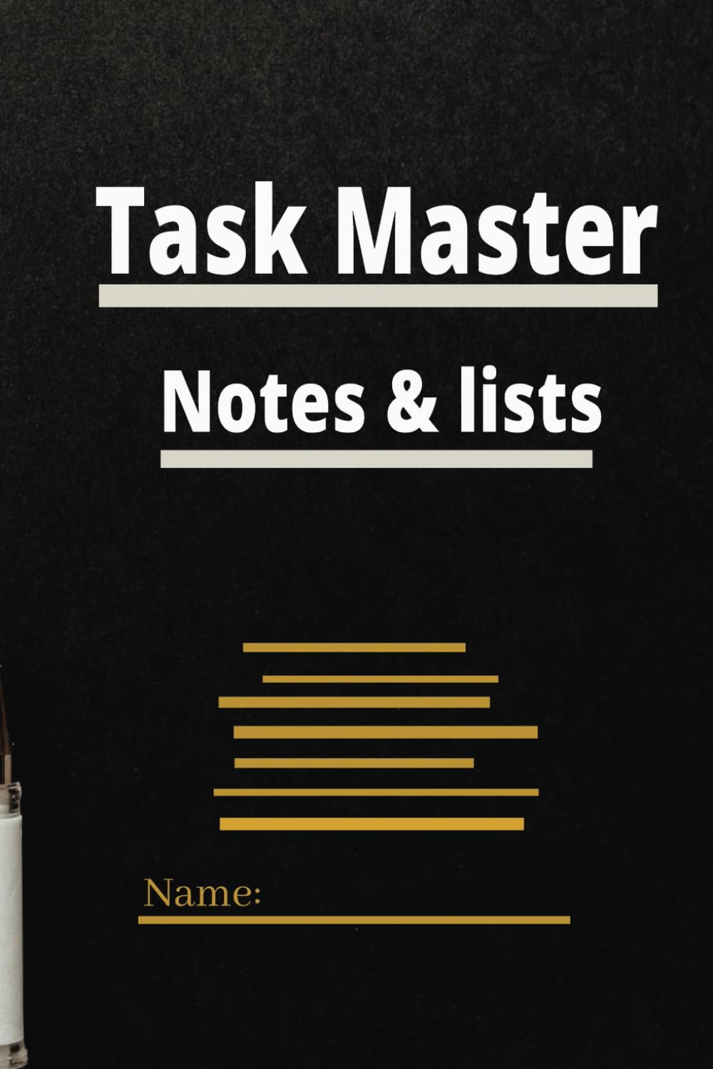 Taskmaster to-do list, daily planner, notebook and calendar for daily agendas, Task CheckList organizer Todo Organization