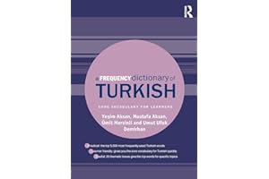 A Frequency Dictionary of Turkish