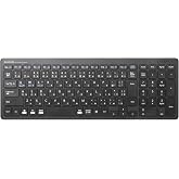 ELECOM Bluetooth Wireless Compact keyboard Pantograph type multi OS compatible [Black] TK-FBP101BK (Japan Import)