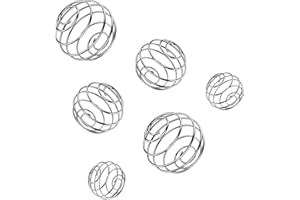 Shaker Balls, 6PCS 304 Stainless Steel Mixing Balls for Protein Shakes Formula, Blending Balls for Mixer Bottles