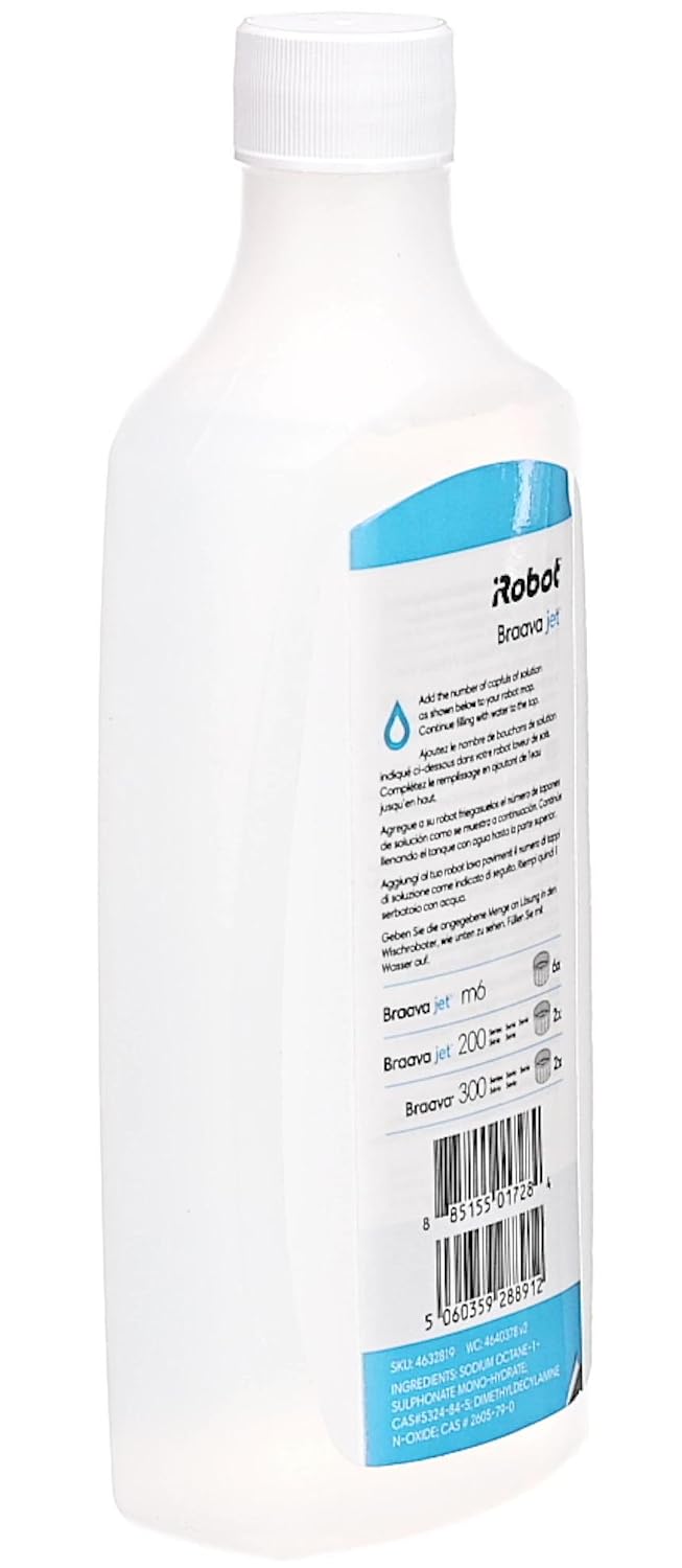 Amazon.com: iRobot Detergente per Pavimenti 4632819, Cleaning, Solution,  Floor, Cleaner, Bianco : Salud y Hogar