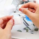 Lanjue 200pcs Plastic Floss Bobbins for Cross Stitch & Embroidery view 5