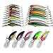 Shelure Minnow Fishing Lures for Bass Trout Sinking Crankbaits Jerkbaits Saltwater Hard Lure (A1 Series)