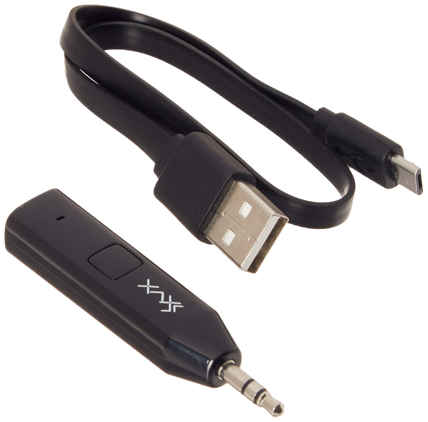 Mini Bluetooth Receiver AXESX Bluetooth 4.2 Portable Wireless Car Kits & Hands free Bluetooth Audio Adapter, 3.5mm Aux for Home/Car Audio Stereo System, Headphones, Speaker