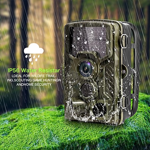 2018-New-VENLIFE-Trail-Camera-16MP-1080P-120-PIR-Sensor-Wildlife-Game-Hunting-Camera-65ft-20m-Infrared-with-Night-Vision-46pcs-IR-LEDs-02s-Trigger-Time-IP56-Waterproof-Protected-Design