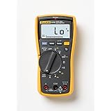 Fluke 117 Digital Multimeter, Non-Contact AC Voltage Detection, Measures Resistance/Continuity/Frequency/Capacitance/Min Max 