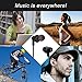 Earbuds in Ear Headphones with Microphone DT120 Premium Aluminum Noise Isolating Sweatproof Earphones(Black)