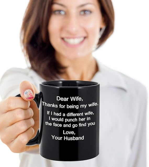 deadpool dear wife mug