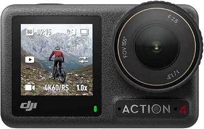 Bundle Osmo Action 4 Standard, caméra d’Action 4K/120 IPS