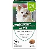 Advantus Dog Fast Acting Oral Flea Treatment Soft Chews Dogs 4 - 22 lbs. | 7 ct.