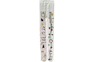 TYATVS Whimsy Twee Funky Patterned Tights Y2k Alt Fun Ladybug Stockings 2000s Harajuku Cutecore Accessories