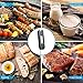 Digital Meat Thermometer Instant Read Folding Food Thermometer with Unique Bottle Opener Big LCD Display Durable Construction for Indoor & Outdoor BBQ Grill, Liquid, Candy, Cheese, Chocolate Coffee