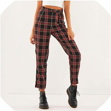 tartan harem pants