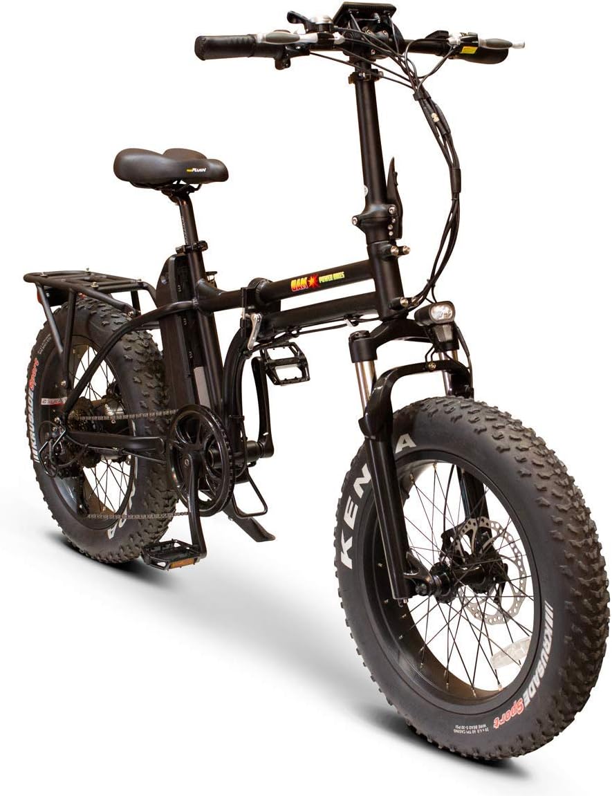 Folding 750W 48V 20-inch Foldable Electric Bicycle with Shimano 7 Speed Shifter and Max Range of 45 Miles - Foldable Ebikes for Adults with Samsung Lithium-Ion Battery and 5 Year Limited Warranty