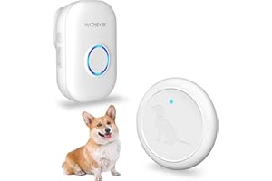 Hathever Dog DoorBell for Potty Training, Wireless Doggie Door Bell Operating at 1000 Feet with IP65 Waterproof Touch Button, 32 Melodies