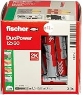 fischer DuoPower 12 x 60 Plug 25 Pieces Powerful Universal Plug view 2