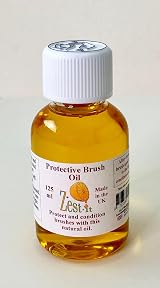 Zest-It Protective Brush Oil 125ml for Signwriting Brushes view 1
