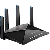 NETGEAR R9000-100NAR Nighthawk X10 AD7200 802.11ac/ad Quad-Stream WiFi Router - Certified Refurbished