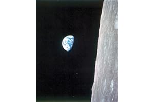 VICTORIA New 8x10 Photo: Earthrise from Behind the Moon from Apollo 8