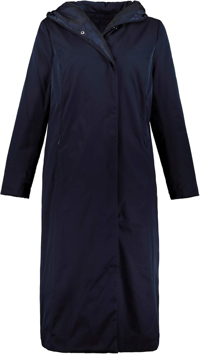 Selection Mantel Ulla Popken Damen Wende-Steppmantel Kapuze