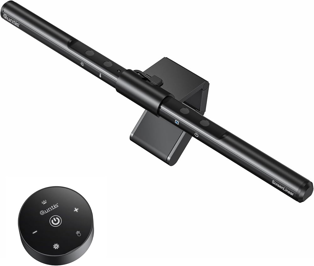 Quntis Wireless Monitor Light Bar 40cm with Remote & Touch Control