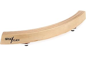 Gruv-X GRVXCL-NS X-Click Percussion Wood Block - Natural Satin