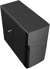 CiT Classic Office PC Case Black Micro-ATX Mini-ITX 500W PSU 4x USB 3.0 view 8