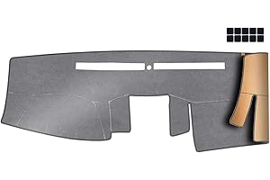 QUYDDC Dash Cover Fit for Ni-ssan Frontier 2007-2021, Su-zuki Equator 2009-2012 | Anti-Glare, Sun Protection, Dustproof, UV-Proof | Dashboard Covers Interior Car Accessories - Grey