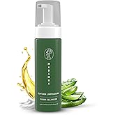 Organic Facial Foam, Gentle Oxygenating Foaming Face Wash for Women | Natural & Hydrating Facial Cleanser for Deep Cleaning | Organic Face Wash for Women | Foaming Travel Millennial Olive Oil Cleanser